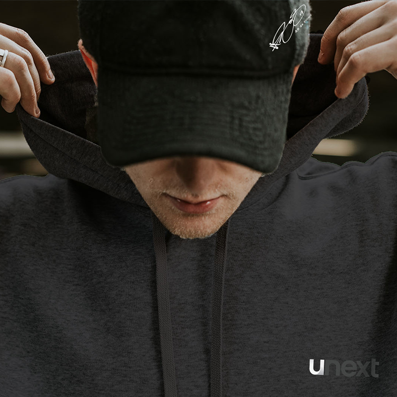 Black Hoodie without Zip